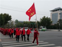 鹅坡师生走进市区开展“珍爱生命